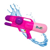 Pistola De Agua Rosa Super Aqua Blaster 950Ml Para Niñas