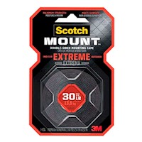 Cinta Adhesiva Doble Cara Scotch Mount Extrema