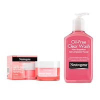 Neutrogena Pack Facial Limpiador + Hidratante Antiedad