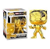 Funko Pop: Marvel: Black Panther (cromo dorado)