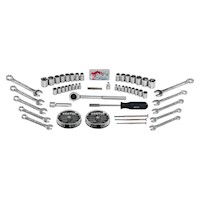 Juego de Herramientas 1/4" y 3/8" 71 Piezas Pretul 22980