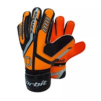 Guantes De Arquero Con Varilla N10 Anaranjado