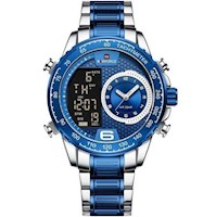 Reloj Naviforce Hombre Acero Azul NAV-110