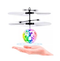 Mini Helicóptero - Esfera voladora  con Luces y sensor de movimiento