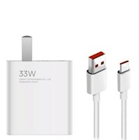 Xiaomi Cargador 33w Carga Rápida Tipo C Mdy-11-ex