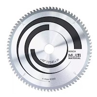 Disco de Sierra Bosch 10" 60D Corte Preciso Multimaterial