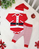 Conjunto navidad bebé Papá Noel