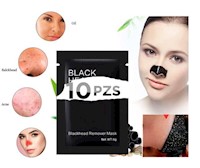 Mascarilla Facial Negra para Eliminar Espinillas y Puntos Negros