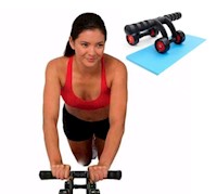 Ruedas Abdominales Fitness Entrenamiento de Gimnasio