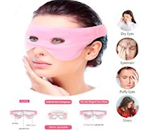 Máscara facial de hielo para terapia de compresa fría y caliente,