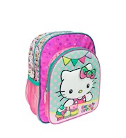 MOCHILA SCOOL KITTY BANDERÍN