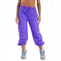 Buzo Kinetix Jogger Cargo Adria Lila Mujer