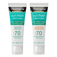 Combo Neutrogena Derm Care Sin Color + Piel Clara