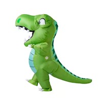 Disfraz Inflable de Dinosaurio Cabezón para Halloween y Cosplay