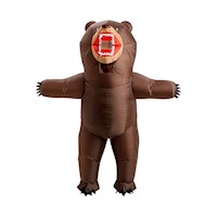 Disfraz Inflable de Oso para Halloween y Cosplay