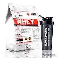 Proteína INN One Whey Isolate 3kg Vainilla + Shaker