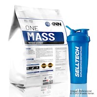 Ganador de Peso INN One Mass 3kg Vainilla + Shaker