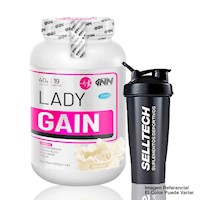 Proteína INN Lady Gain 2kg Vainilla + Shaker