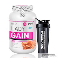 Proteína INN Lady Gain 2kg Chocolate + Shaker