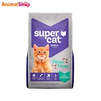 Comida Para Gatito Supercat Delicia 9Kg