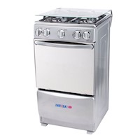 Cocina de pie Inresa 20" 4 Quemadores Constanza Gris