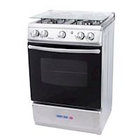Cocina de pie Inresa 24" 4 Quemadores Pierina Gris