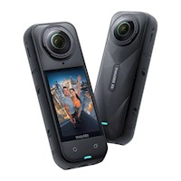 Insta360 X5 - Cámara De Acción 8k De 360° Color Negro