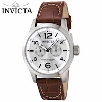 Reloj Invicta I-Force 0765 Multifuncional Acero Inoxidable Correa de Cuero Marron