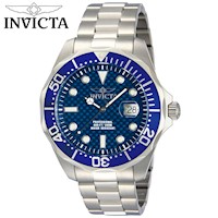 Reloj Invicta Pro Diver 12563 Fecha Acero Inoxidable Dial Azul