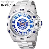 Reloj Invicta Star Wars 26519 Edición Limitada Automático Plateado Azul