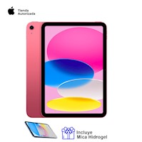 Apple Ipad 10th generation wifi 256Gb Rosa con Mica Hidrogel