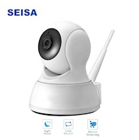 Camara De Seguridad Ip Ipc-Zas01 Wi-Fi 350° 1080P Vision Noc-Sensor Mov