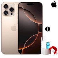 Apple iPhone 16 Pro Max 256GB ESIM - Desert Titanium + Mica y case