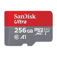MEMORIA MICRO SDXC UHS-I SANDISK 256GB ULTRA A1 120MBPS - SDSQUA4-256G-GN6MA