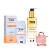 Pack Isdin Limpieza y Protección Fusion Fluid