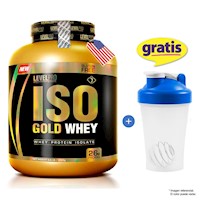 Level Pro Proteína Iso Gold Whey 6.6 lbs