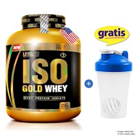 PROTEÍNA ISO GOLD WHEY DE 3000 GRAMOS LEVEL PRO