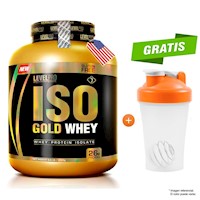 PROTEÍNA ISO GOLD WHEY DE 3000 GRAMOS VAINILLA