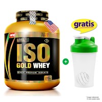 ISO GOLD WHEY VAINILLA 3kg Proteína - 97 servicios