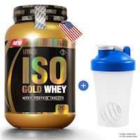 PROTEÍNA ISO GOLD WHEY DE 1100 GRAMOS LEVEL PRO