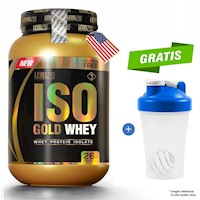 ISO GOLD WHEY VAINILLA 1.1 kg Proteína - 35 servicios