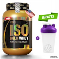 Proteína Iso Gold Whey 1.1 KG - Vainilla + Regalo Shaker