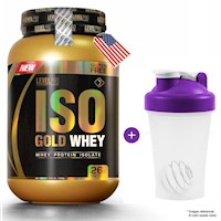 Proteína Level Pro Iso Gold Whey 2.43 LB Rich Chocolate
