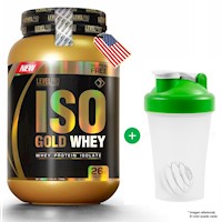 ISO GOLD WHEY 1100 GRAMOS - LEVEL PRO PROTEÍNA ISOLATADA