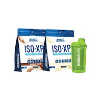 Pack 02 ISO-XP 1KG Sabores Mixtos + Shaker BioTech USA