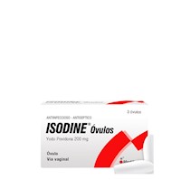 Isodine 200 mg Óvulos