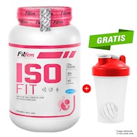 Proteína Fitfem IsoFit 1.1Kg más Vainilla + Shaker