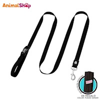 Correa De Perro Doco Hands Free 6Ft Talla M Negro 1.8Cm