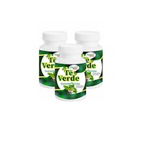 3 Pack Té Verde Quemador 100 Cáps. Natural Medix 150g