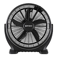 Ventilador Imaco IVA164 Recirculador Tipo Box 16" 55 Watts Negro